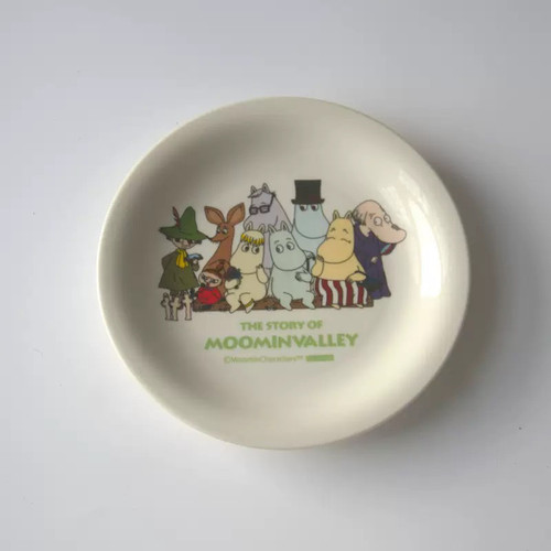 家庭好物｜姆明餐具陶瓷碗盘可爱卡通家用饭碗汤碗菜盘子抗冲击