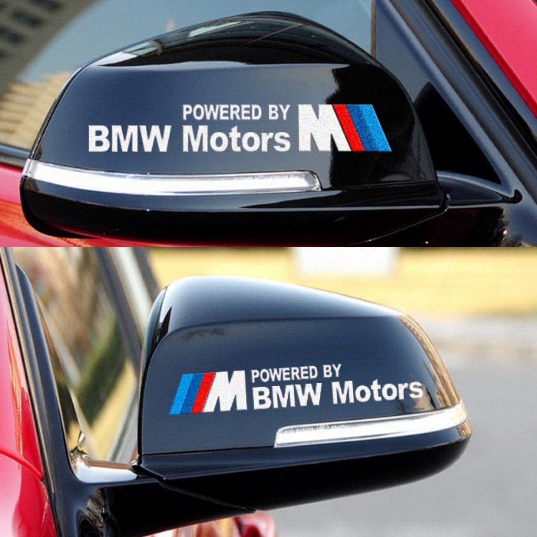 适用于宝马BMW新345系7系X1X3X4X5X6m标改装后视镜装饰贴拉花贴纸