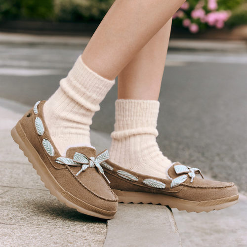 Skechers斯凯奇女士耐磨休闲时尚百搭柔软日常加绒浅口单鞋114519