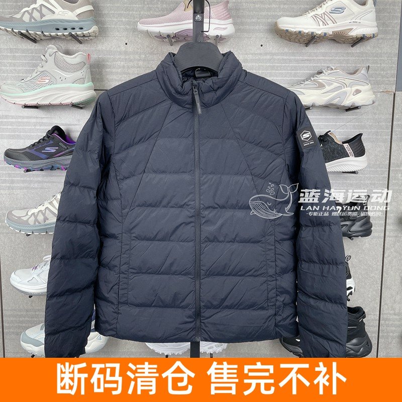 【断码清仓】斯凯奇女士冬季羽绒服保暖休闲运动羽绒外套S-2XL