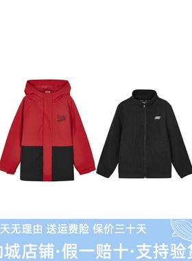 正品代购斯凯奇24年春秋新款中性时尚潮流休闲梭织外套L424K058