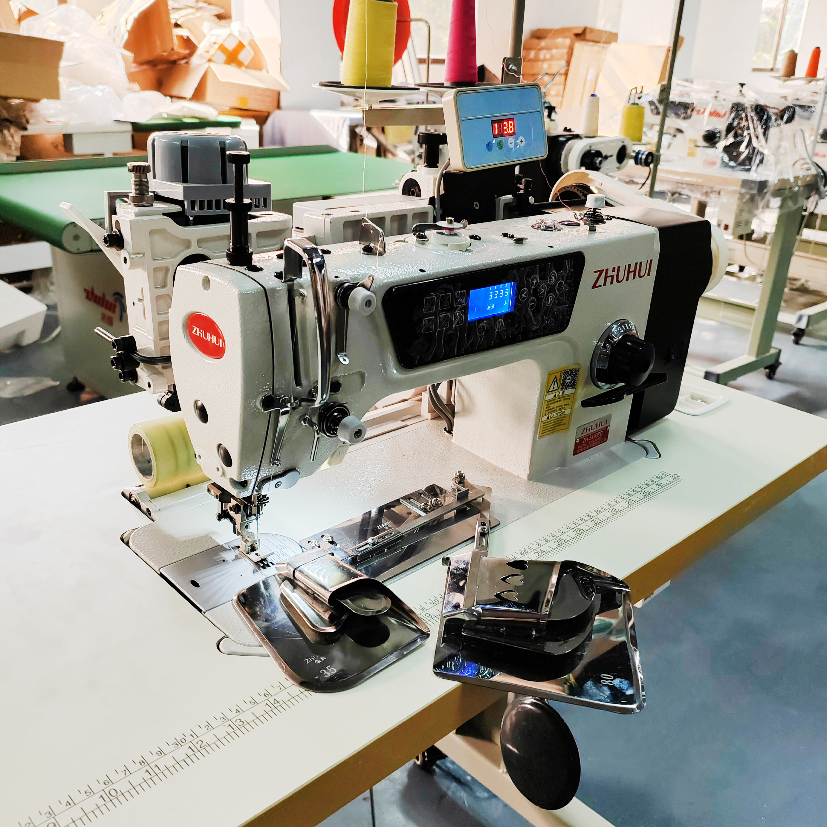 ZHUHUI不起麻花错层效果好缝纫机