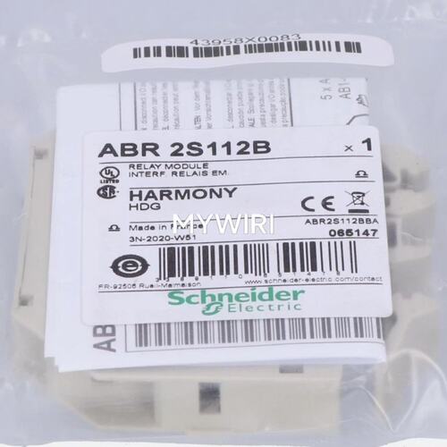 可维修-施耐德继电器 ABR2S112B，全新原装正品，Harmon议价