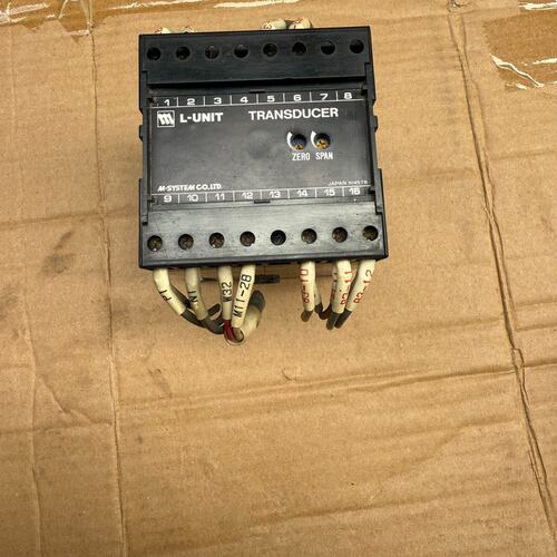 可维修-M-SYSTEM L-UNIT WATT TRANSDUCE议价