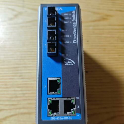 可维修-MOXA工业交换机EDS-405A-MM-SC议价