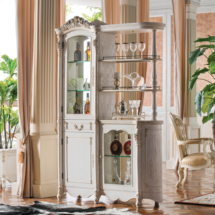 欧式高档入户阻断玻璃定制间厅柜