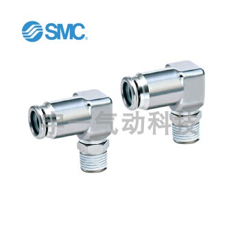 SMC原装L型外螺纹耐高温接头