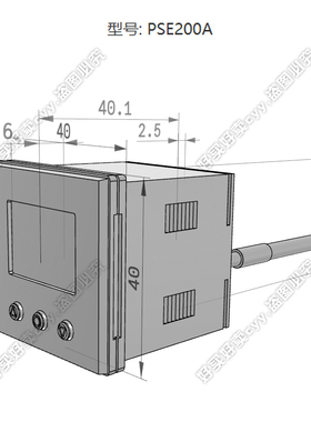 PSE200A 系列 3画面 多通道数字显示器PSE200A