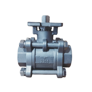 双相钢高平台球阀 2507法兰 2205内螺纹三片式 可装气动/电动