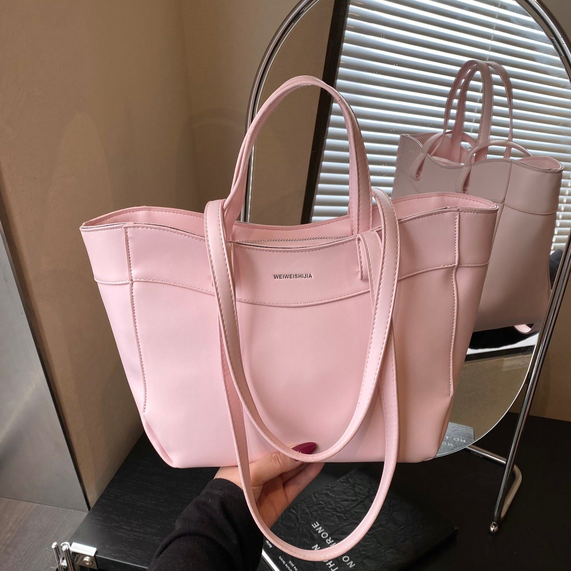 高级感女包单肩手提托特包2026新款时尚休闲百搭大容量通勤腋下包,箱包皮具/热销女包/男包,胸包,淘宝优惠券,粉丝福利购,淘宝优惠卷