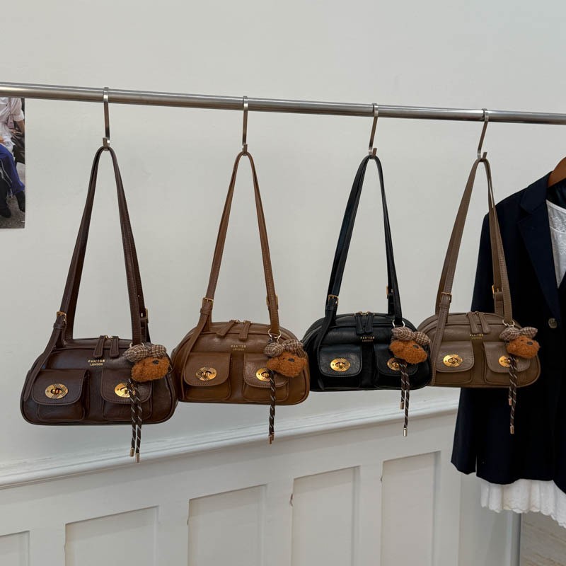 复古腋下包女手提通勤2025