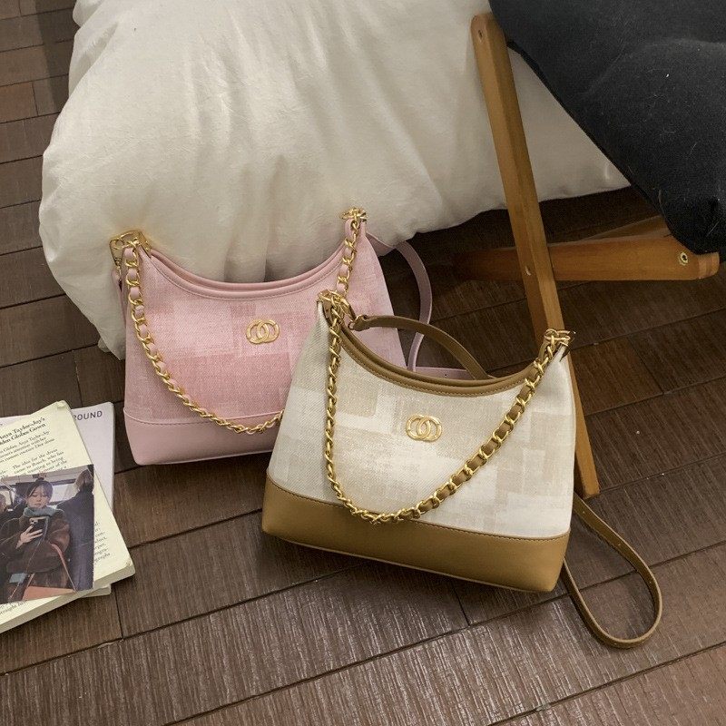 高级感链条大容量包包复古通勤休闲单肩斜挎腋下女包时尚设计女包,箱包皮具/热销女包/男包,胸包,淘宝优惠券,粉丝福利购,淘宝优惠卷