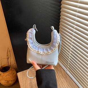 迷你手拎口红小包包女2025新款时尚小众设计日常斜挎包洋气零钱包