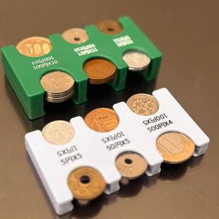 日本旅行硬币夹零钱收纳包防丢日币分类便携小零钱包