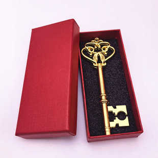 财富金钥匙吊坠房地产商务庆典保险银行开业招财颁奖活动礼品