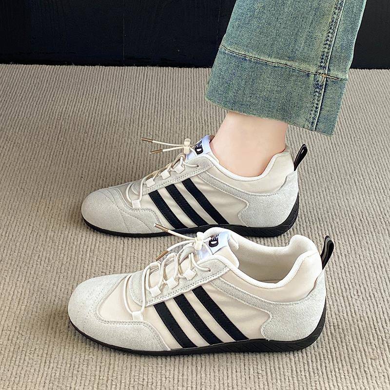 德训鞋女2025新款秋季超软底不累脚通勤小白鞋轻便防滑运动休闲鞋