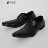 高级感巴黎秀场时尚 尖头皮鞋 男雅痞风商务休闲德比鞋 VE2 低帮男鞋