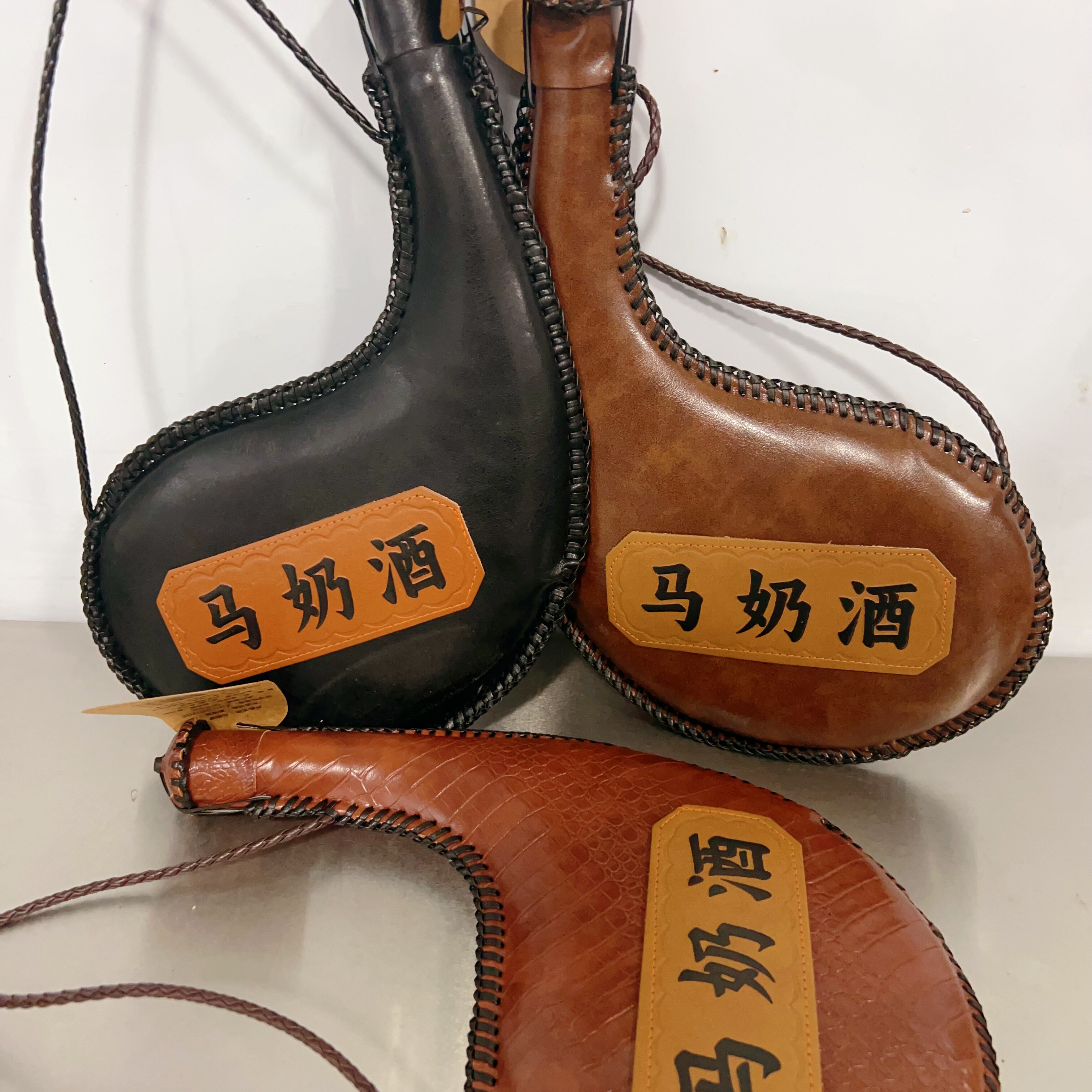 马奶酒皮囊壶内蒙古特产马奶酒42%蒸馏型