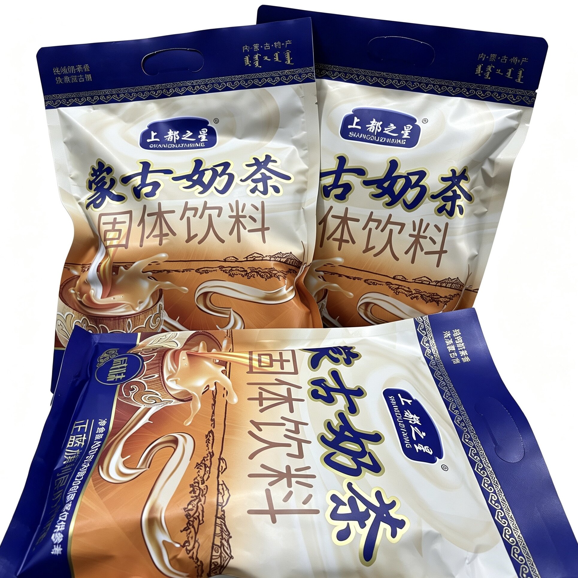 内蒙古特产正蓝旗上都之星蒙古奶茶咸味400g独立包装