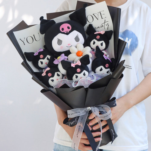 节日纪念日生日礼物花束库洛米