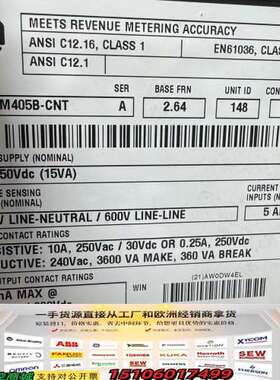 【AB Powermonitor 3000控制器】议价