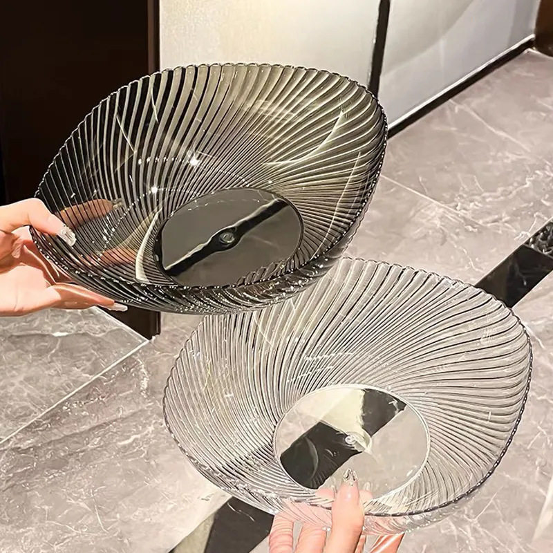 热销款轻奢水果盘客厅家用茶几果盘高档糖果盘零食餐具坚果