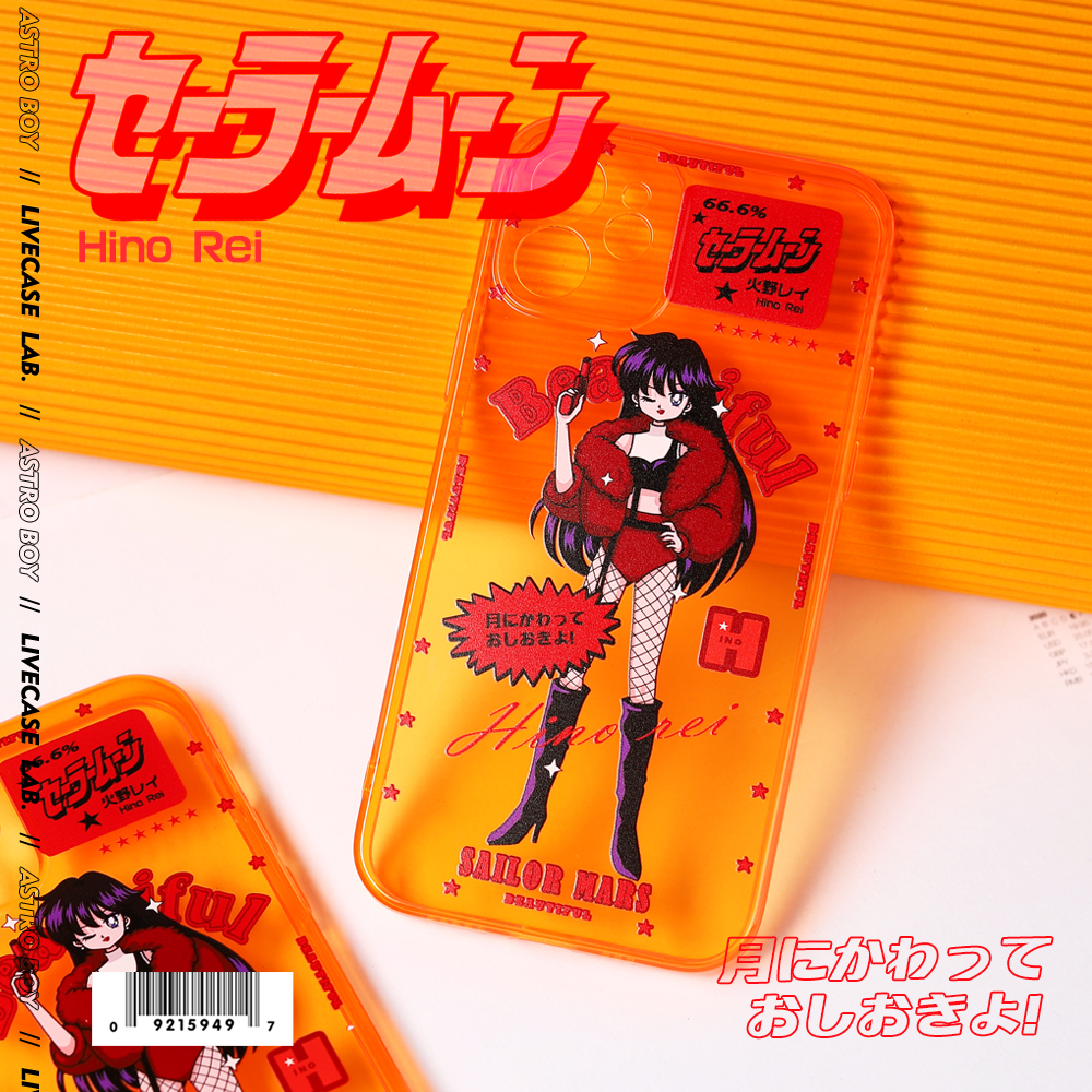 LIVECASE辣妹IPhone12ProMax荧光手机壳适用苹果13/14透明软11INS