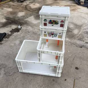 多层带底滤板可视周转箱龟缸鱼缸乌龟缸懒人客厅网红乌龟专用缸