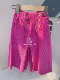 Y014 ｜ Фушя розовые розовые брюки 100 хлопок