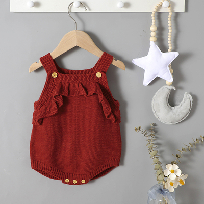 咪咪熊否套头连体哈衣棉夏季