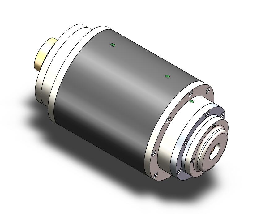 高速切削机床电主轴结构设计2d图机械cad 说明素材