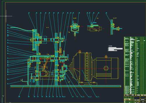 轴承衬套自动装配机设计2D图机械CAD+说明图纸零件图是pdf