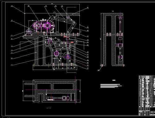 一种药品压片机的设计2D图机械CAD+说明图纸