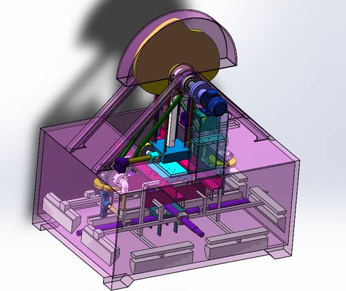 纸盒成型机的设计2D图机械CAD+说明图纸