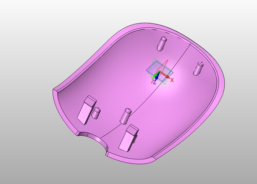 鼠标上盖注塑模具设计含SW三维2D图机械CAD+说明图纸