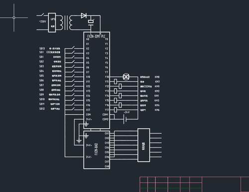 基于PLC的温室控制系统的设计2D图机械CAD+说明图纸