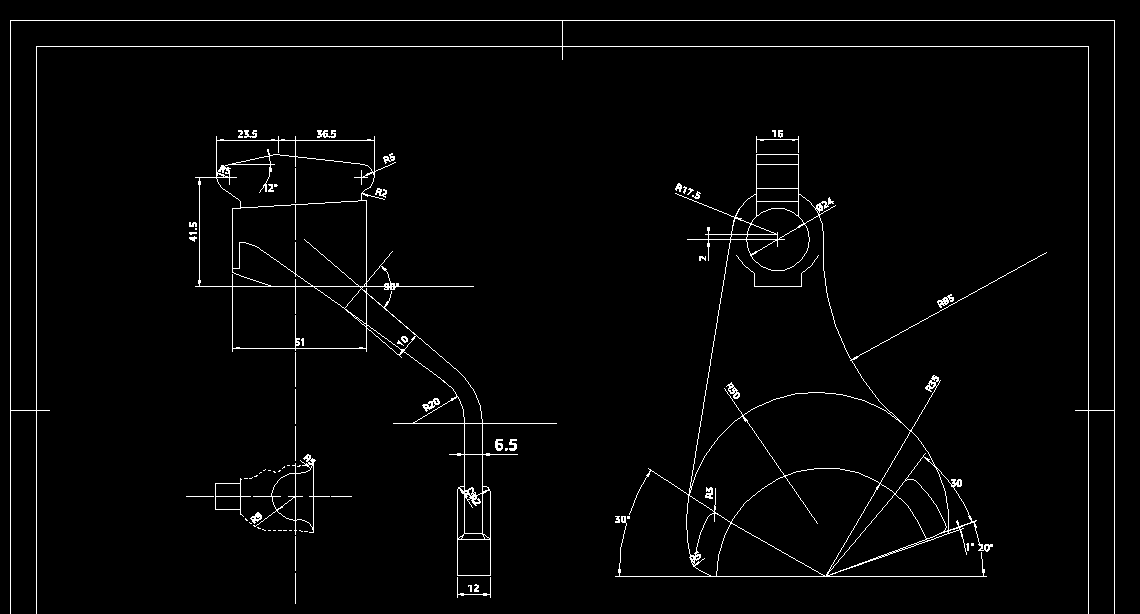 CA10B解放牌汽车变速叉的工艺规程及装备设计2D图机械CAD图纸