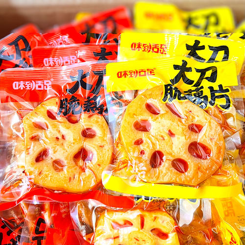 味到舌足大刀脆藕片500g很忙同款