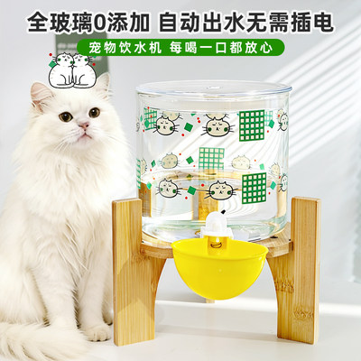 狗狗饮水机猫咪用自动喂食器喝水