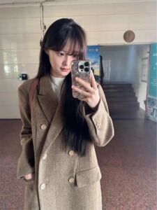 呢子大衣女秋冬季2023新款爆款毛呢外套高级感小个子加厚今年流行