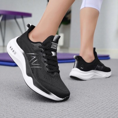 品牌正品跑步鞋男女休闲鞋轻盈舒适减震透气男士n字运动鞋子