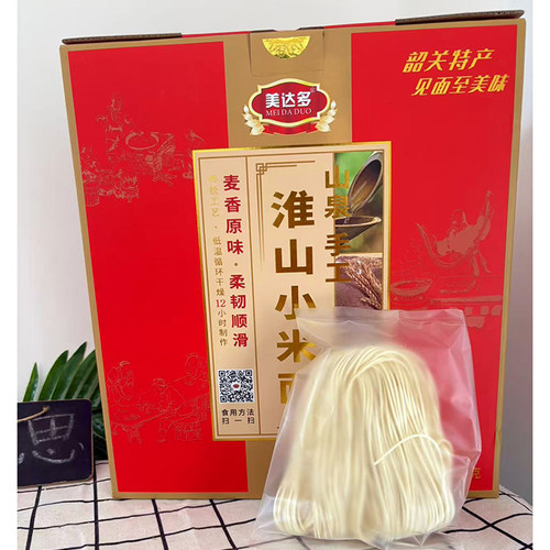美达多手工山泉水淮山小米面条