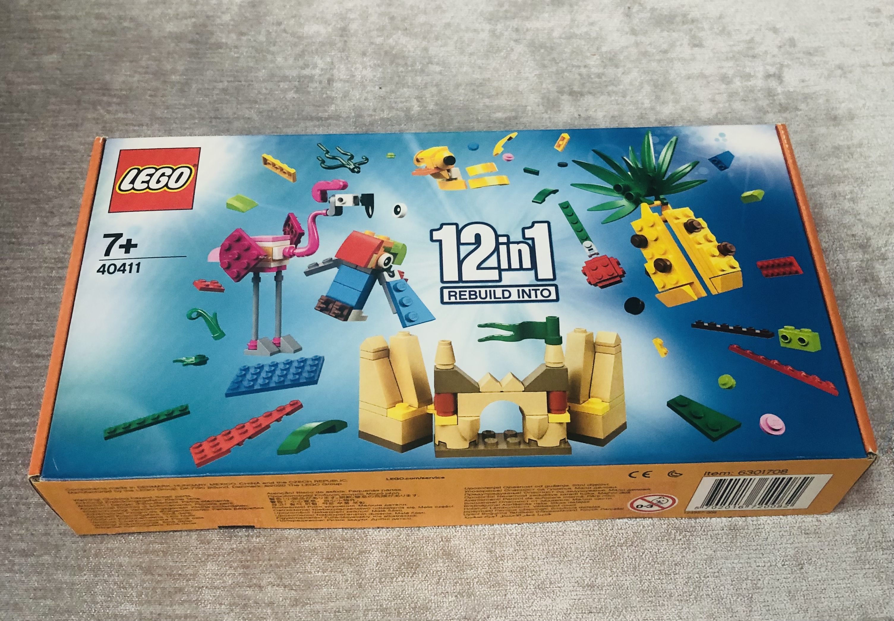 【现货】乐高 LEGO 40411 创意乐趣12合1 火烈鸟 益智 拼插 玩具