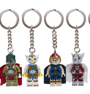 LEGO乐高正品钥匙扣气功传奇钥匙链钥匙圈 挂件礼物2013绝版全套