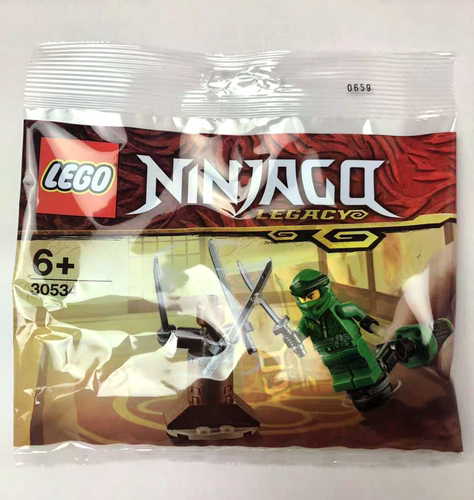 乐高LEGO幻影忍者30534  忍者训练人仔拼砌包绿色忍者劳埃德独占