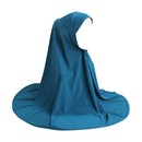 中东马来女士头巾简单大号纯色纱巾光板盖头阿拉伯头纱H023 新款