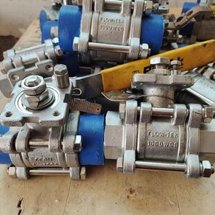 原装正品美国Bray博雷阀门3片式全通径球阀7000不锈钢气动球阀