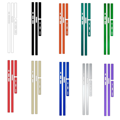 适用于苹果XR边框膜iphone6/7/8 plus/xs max边贴彩膜11pro换色边贴侧边贴膜4/5s