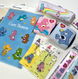 文具化妝包 CAREBEARS 大创DAISO 现货 笔记本 韩国代购 卡包