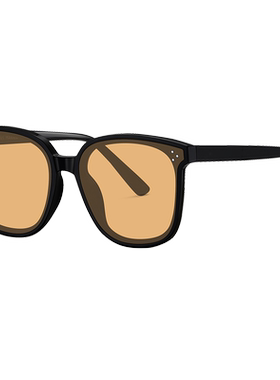 防紫外线防晒圆形墨镜时尚潮流女